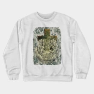 Camouflage Cross Crewneck Sweatshirt